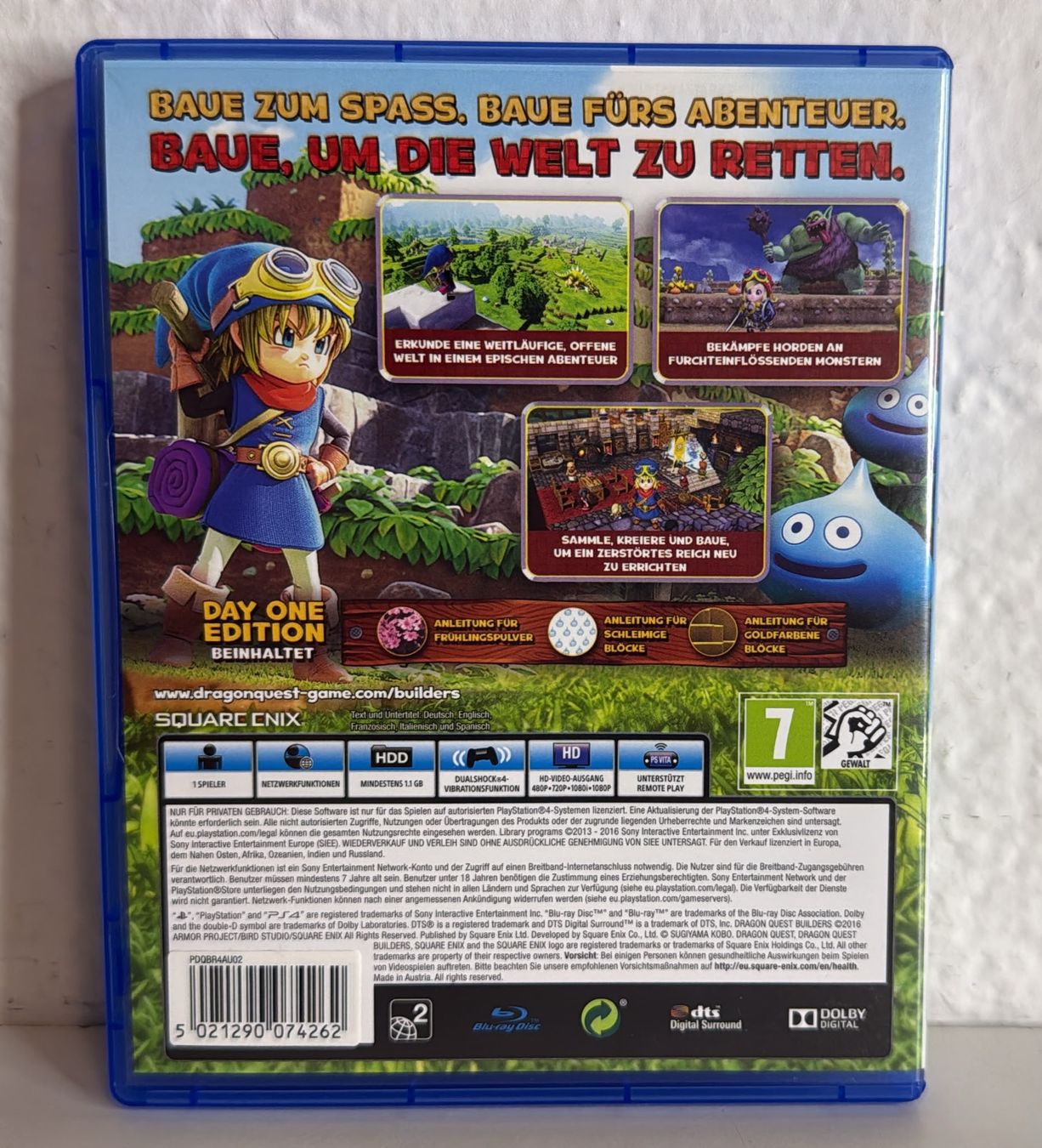 Giochi: Dragon Quest Builders Day One Edition PS4 – Usato da Ehrendingen venduto da lax21 1