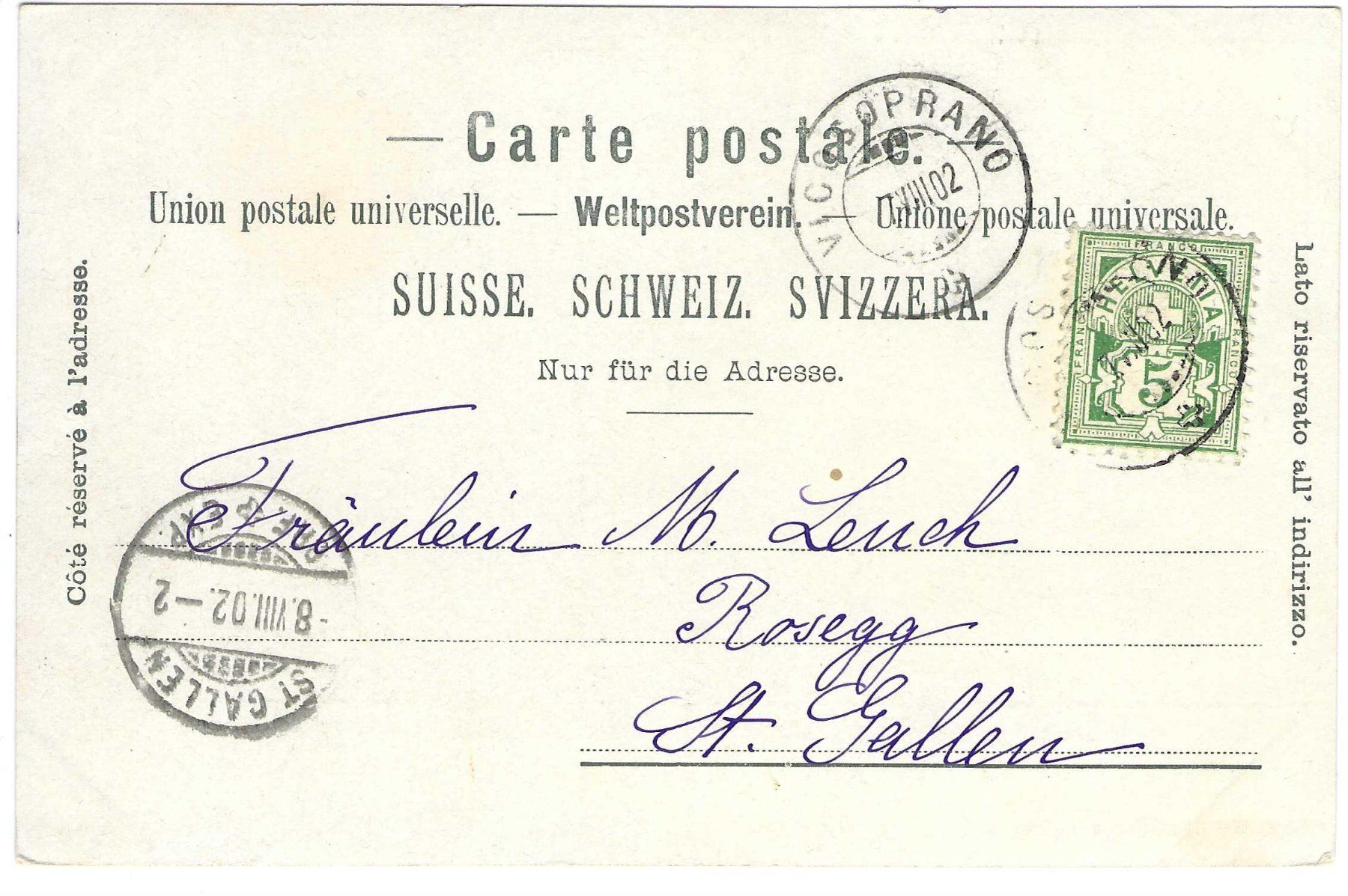 Cartes postales: Promontogno – D'occasion à Wildhaus par Brunphil 1