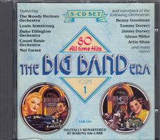 5 CD Set The Big Band Era Armstrong Ellington Basie Dorsey +