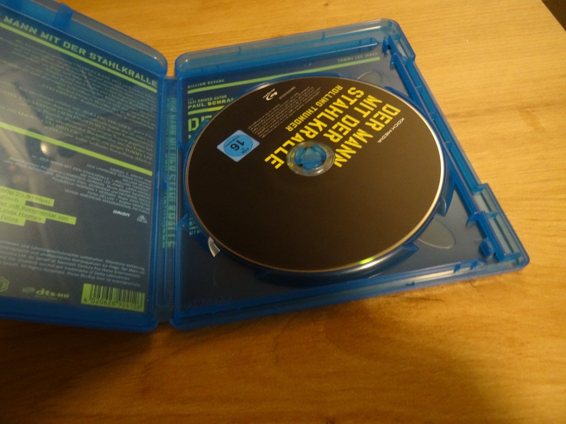 Tous les DVDs: Blu-ray Der Mann mit der Stahlkralle – D'occasion à Olten par Disc-Verkauf 1