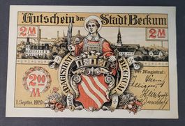 2 MARK / BECKUM 1920