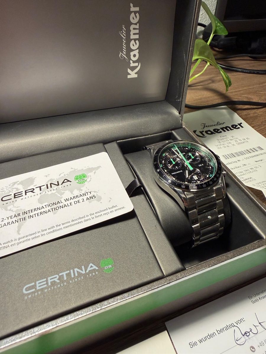Certina Orologi: Certina DS-2 Chronograph Precidrive gebraucht gut – Usato da Bürgenstock venduto da bla_9xxz