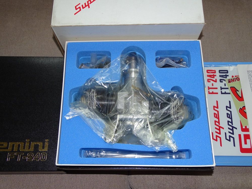 Moteur OS FT-240 SUPER Gemini 240 - Propre ! Fabriqué Au Japon - N°01558