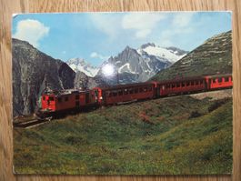 Furka-Oberalp-Bahn Glacier-Express Oberalp-Pass 28.6.1971