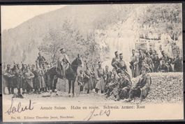Militärkarte Armee Suisse Rast 1904