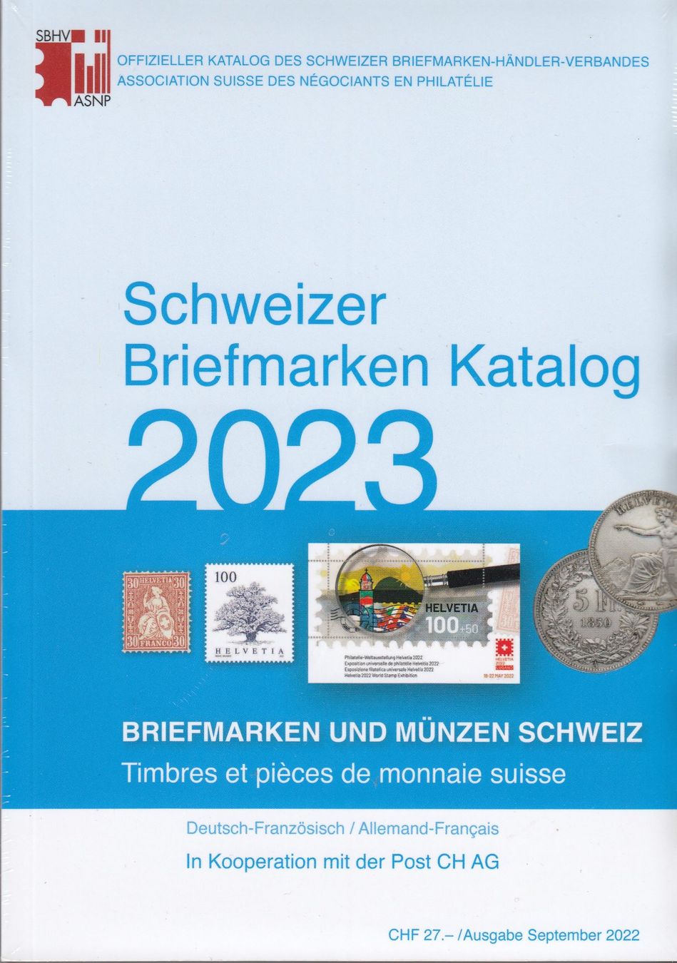 Alle Briefmarken: SBK Schweizer Katalog 2023/24 neu und eingeschweisst – Neu und originalverpackt aus Rheinfelden von ricci62
