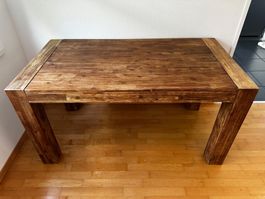 Esstisch oder Schreibtisch Echtholz - 150x80x77,5