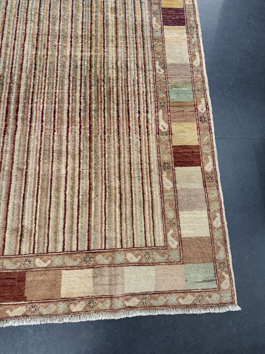 Tappeti: Wunderschöner orientteppich, Beige/Braun gestreift – Nuovo (secondo la descrizione) da Liestal venduto da galerie_nategh 3