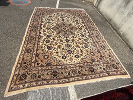 Kashmar 343x248cm Teppich handgeknüpft sauber