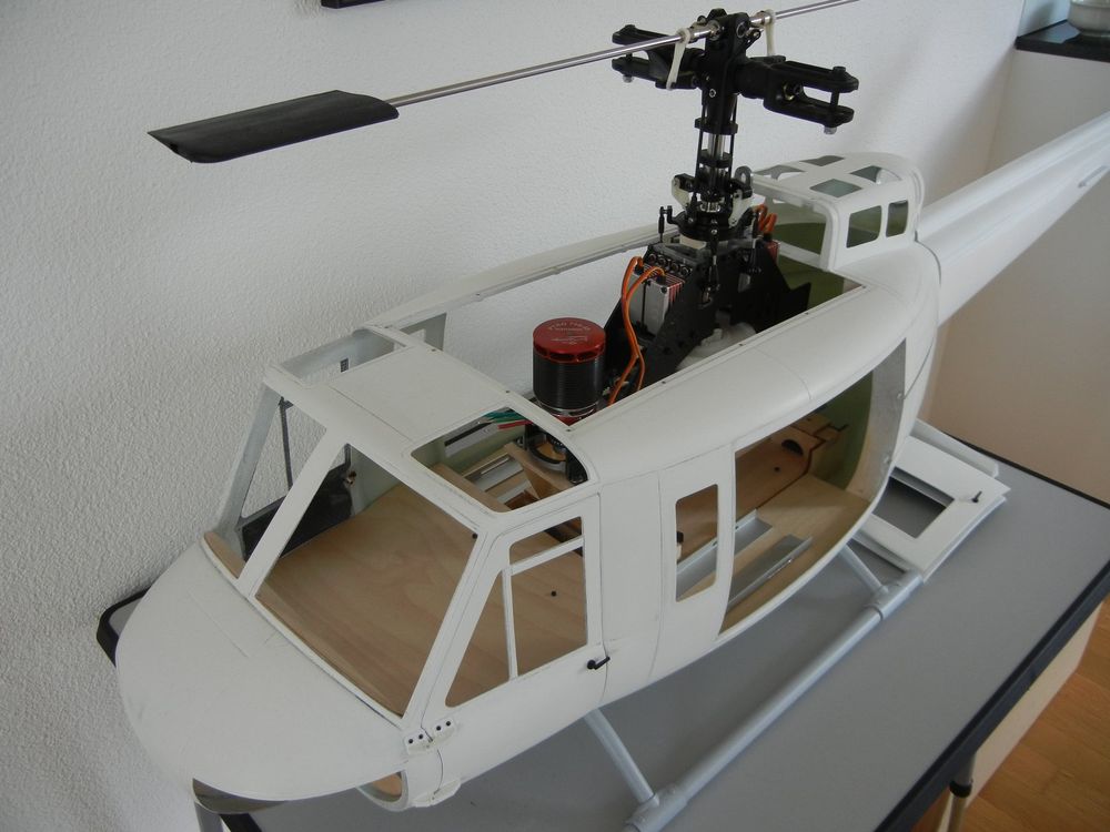 Décoration murale métal Hélicoptère : Bell UH-1N Huey