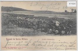 Souvenir du Service Militaire - Defile d'Infanterie