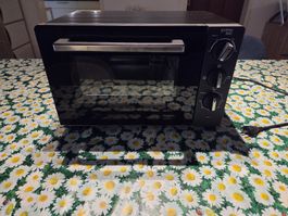 Primo Tec Gratino Mini-Backofen schwarz 1380W gebraucht