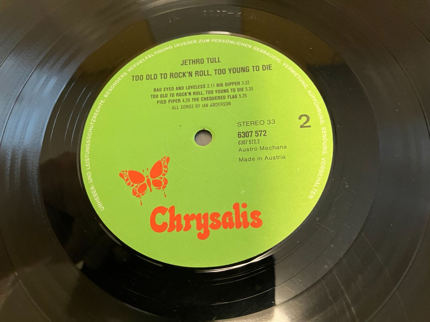 Schallplatten: Jethro Tull – Gebraucht aus Aarwangen von Jukebox3 8