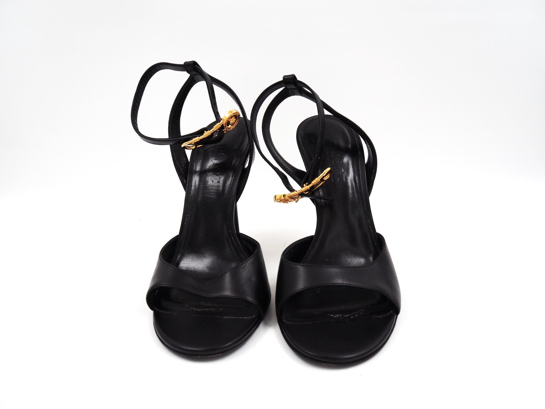 Versace Scarpe da donna: VERSACE Riemchen-Pumps Gr. 38 (5076) – Usato da Zürich venduto da fundsachenverkauf