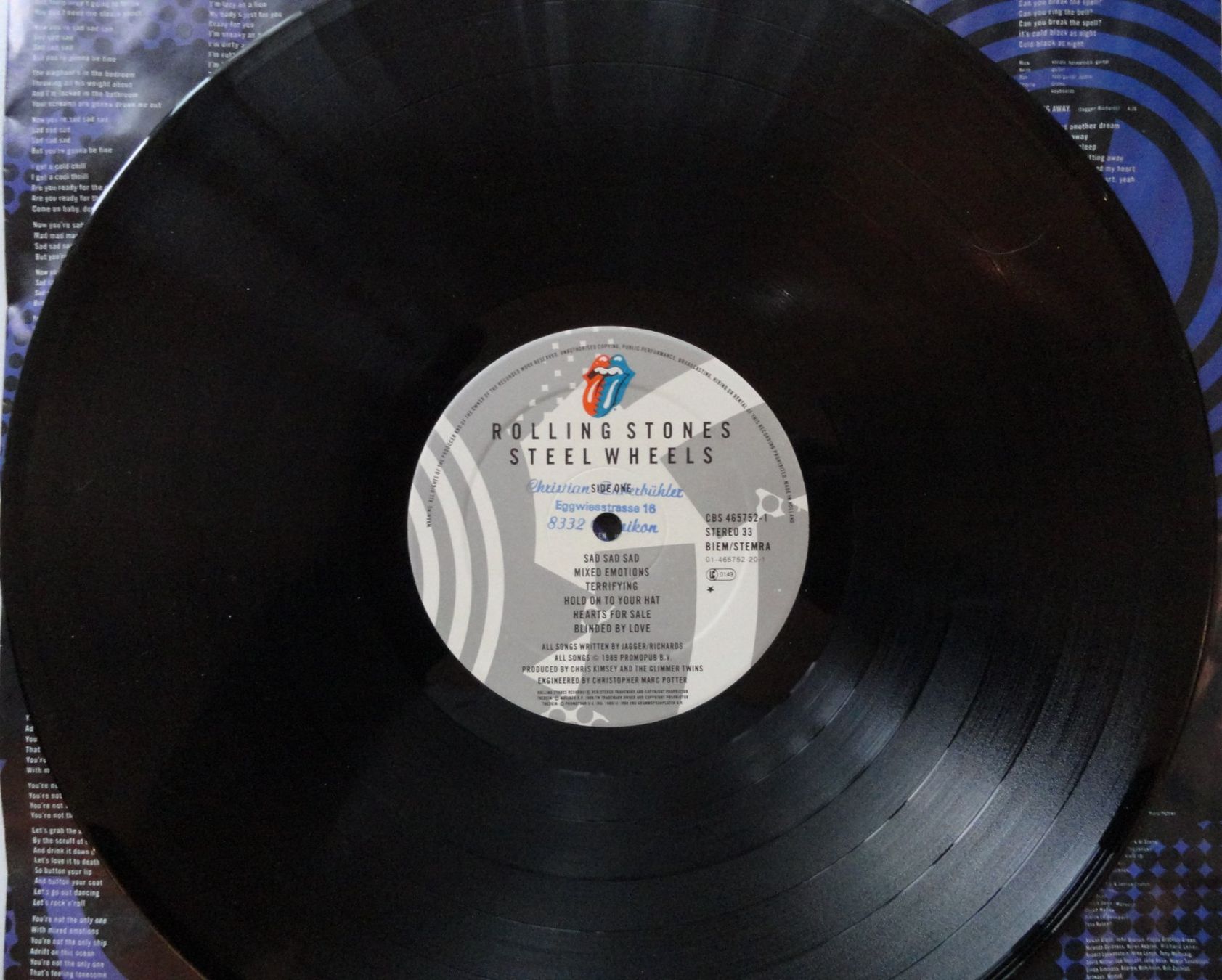 Dischi in vinile: ROLLING STONES - Steel Wheels – Usato da Neftenbach venduto da Verk13 2