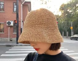 Sonnenhut Strohhut Damen Grösse S neuwertig