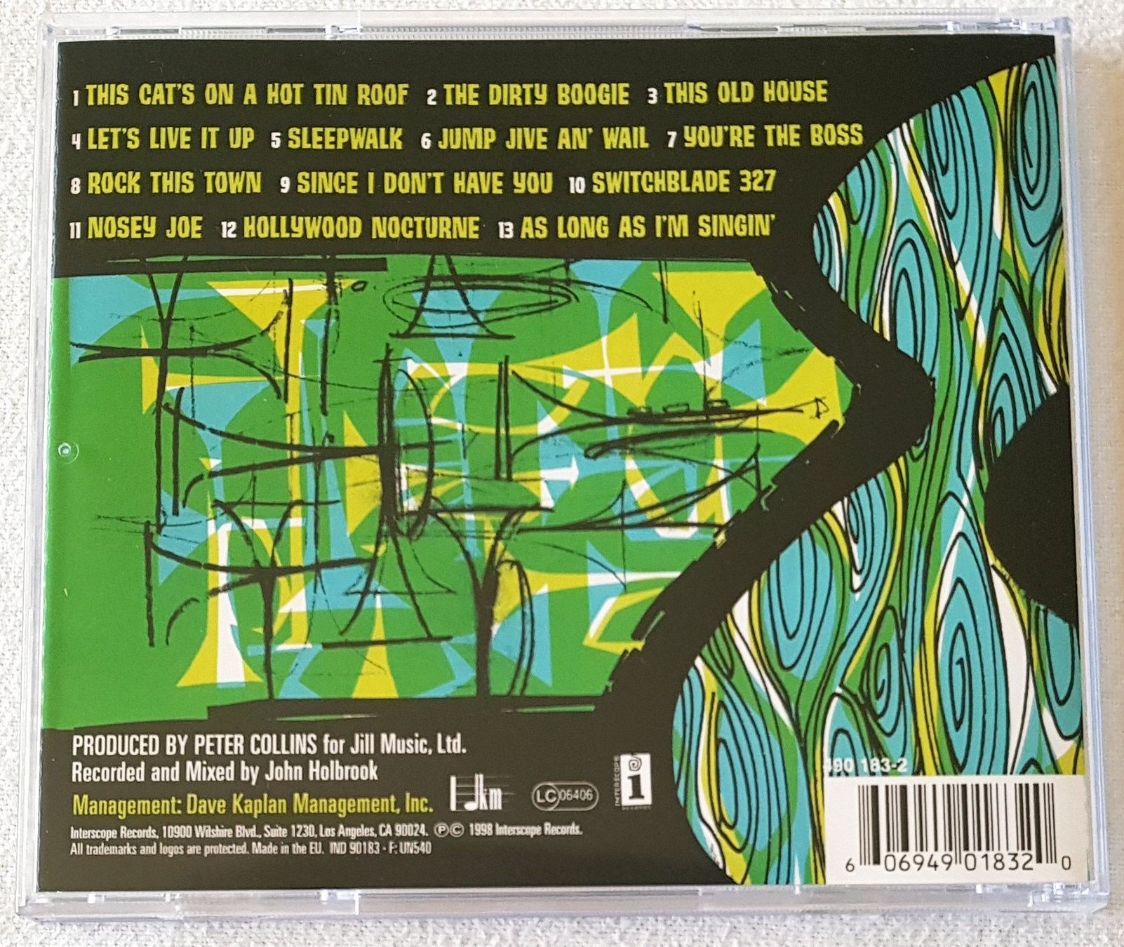 CD: The Brian Setzer Orchestra - The Dirty Boogie - CD - 1998 – Usato da Uster venduto da Zardodel 1