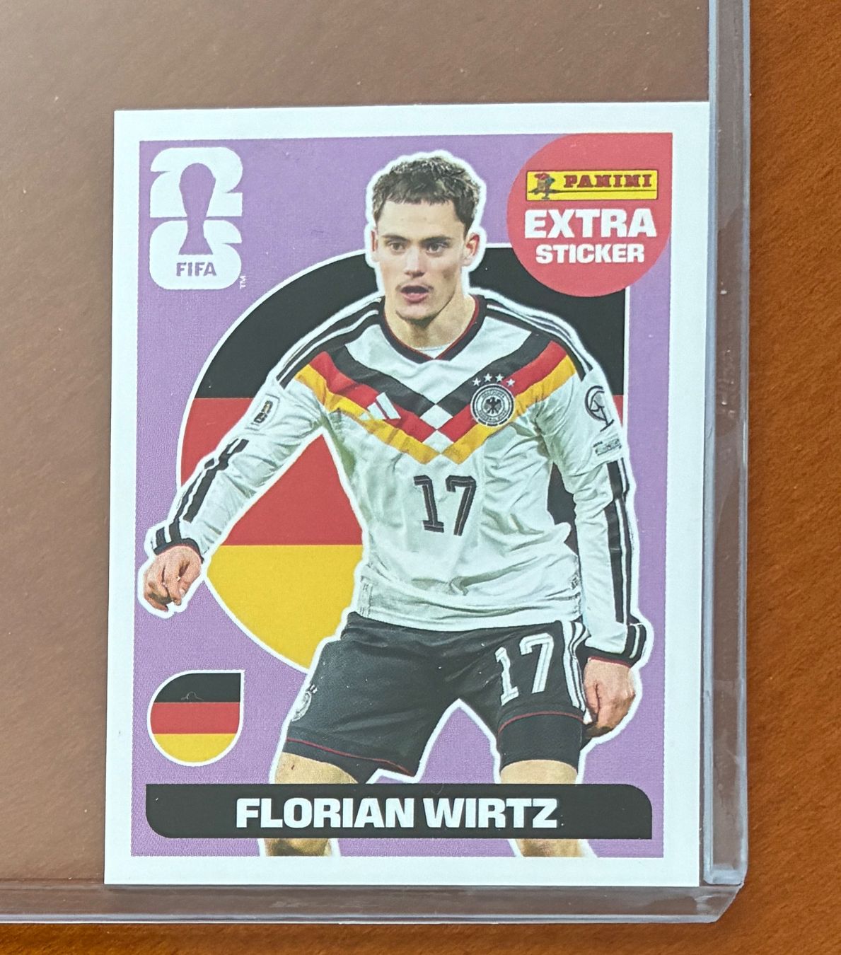 Panini Carte collezionabili: Panini CDM 2026 extra sticker Florian Wirtz violet – Nuovo (secondo la descrizione) da Villaraboud venduto da Vendeur14
