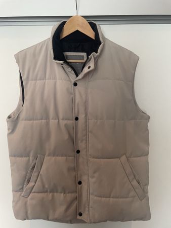 Weste, beige, Grösse L