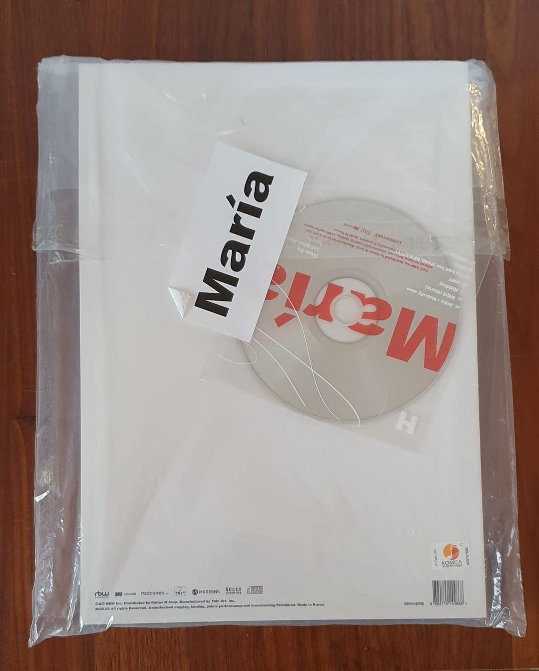 CD: Hwasa María Album Ver. B – Usato da Kriens venduto da befor83 1