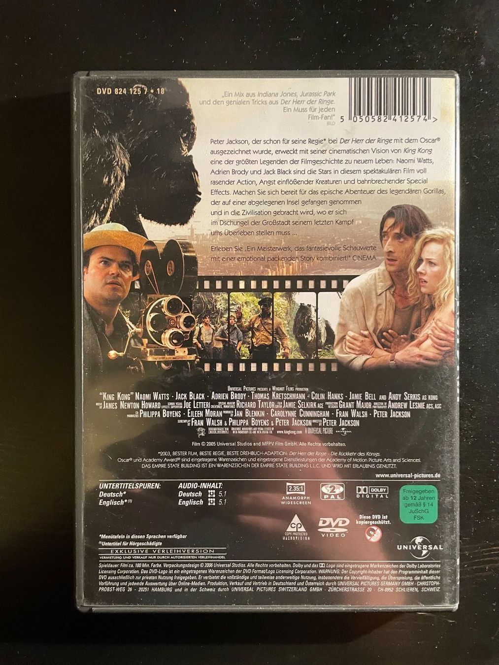 Tous les DVDs: DVD KING KONG – D'occasion à Genève par GMa1234 1