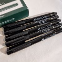 Faber-Castell Pitt Artist Pen, 5 Stk, Neu, 1.5 mm, Schwarz