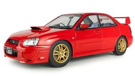 SUBARU - IMPREZA WRX STi 2003 - RED 1/18 NEUHEIT