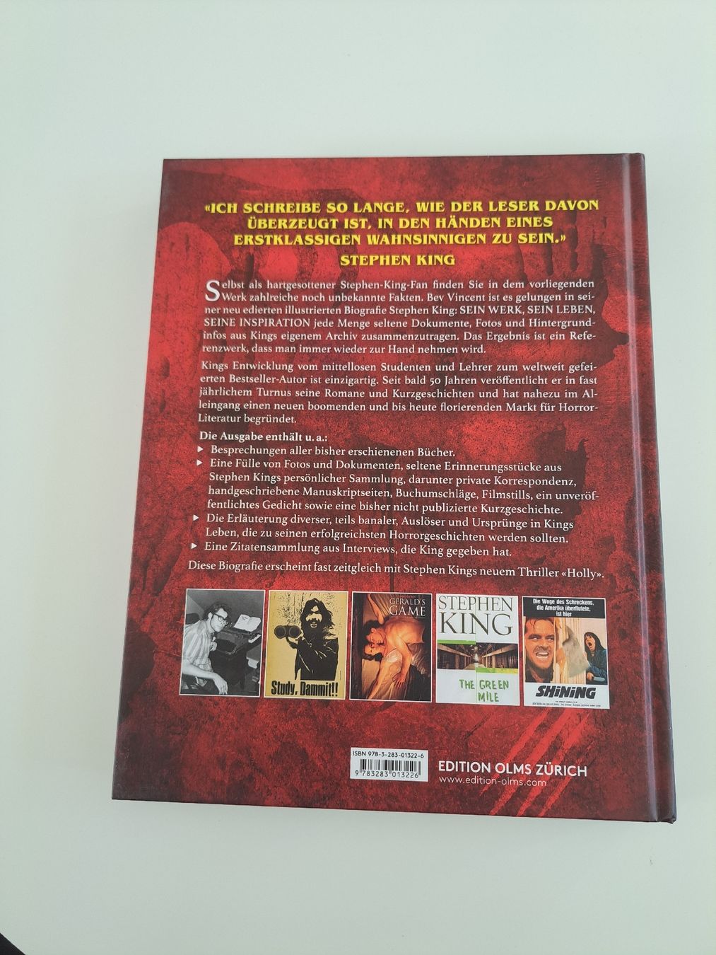 Libri: Stephen King Biografie von Bev Vincent – Nuovo (secondo la descrizione) da Niederscherli venduto da Konny00 3