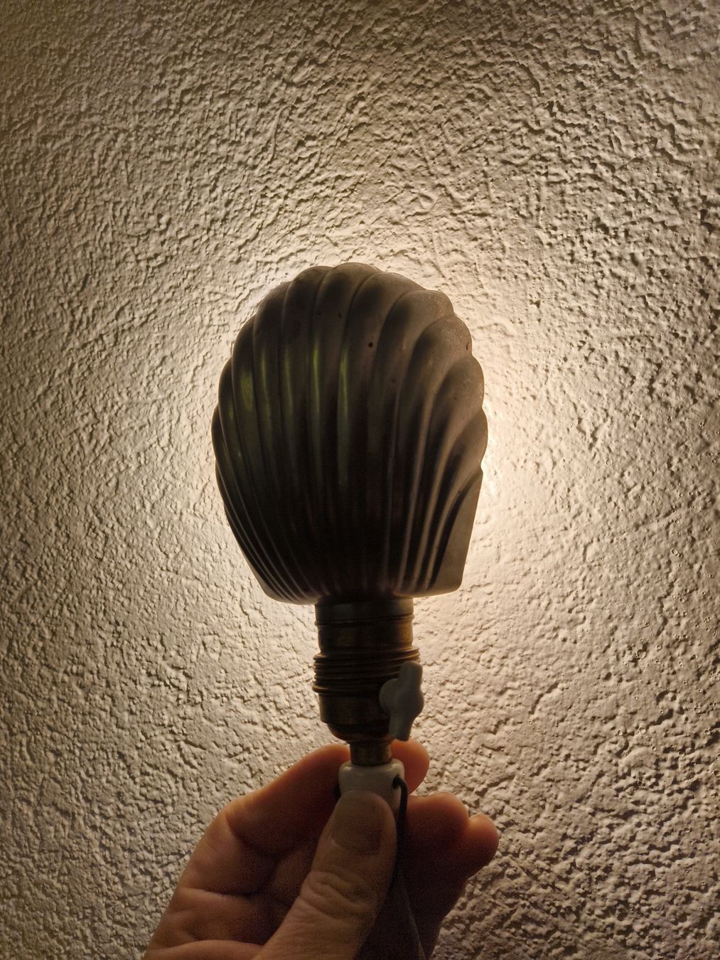 Lampade: Muschelllampe Art Deco – Usato da stettlen venduto da VintageBern_ch 4