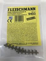 Fleischmann Spur N 9403 Isolier Verbinder 12 Stück neu OVP