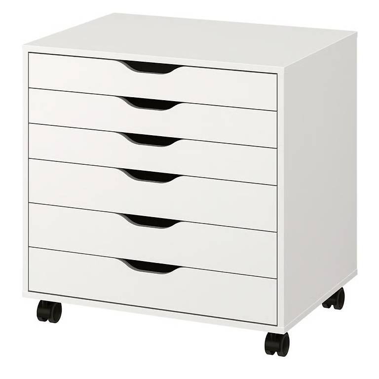 Eléments de bureau: Ikea Alex Rollcontainer weiss 6 Schubladen – D'occasion à Münchwilen TG par dolcevita79