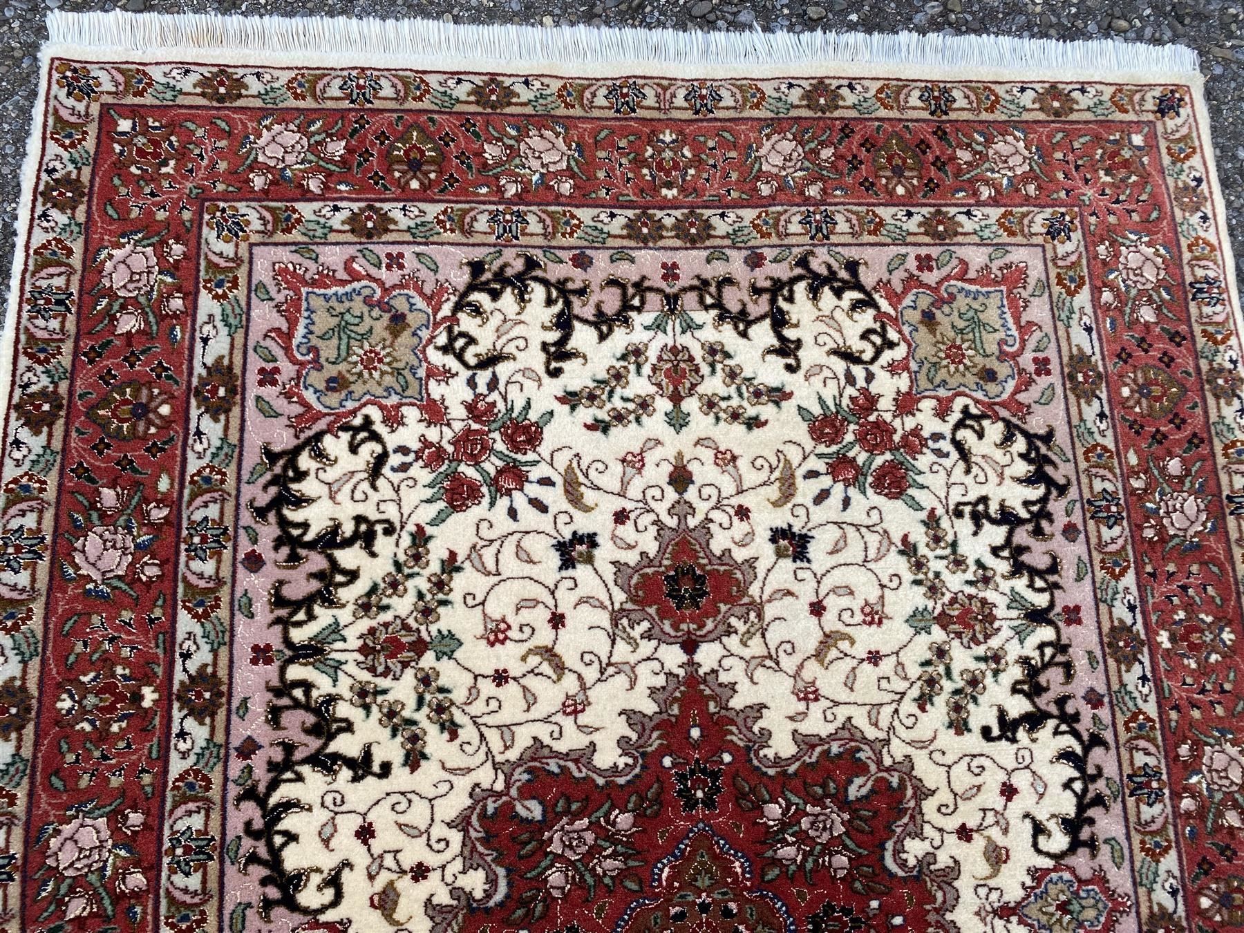 Tappeti: Herrliche Tabriz Korkw. m. Seide 142x103 – Usato da Steinhausen venduto da Super05 4