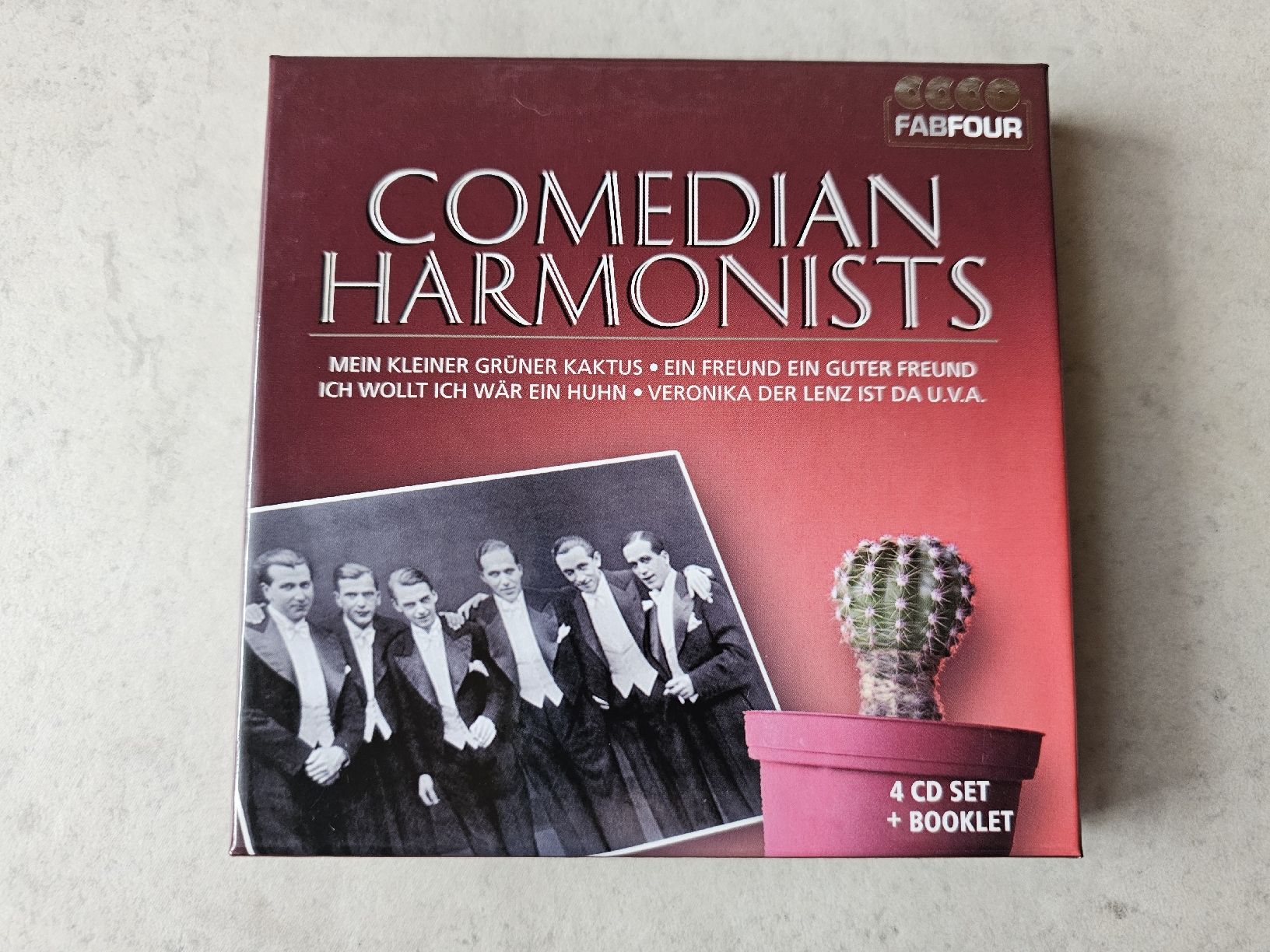 CD: Comedian Harmonists  /  4 CD Set + Booklet – Usato da Schneisingen venduto da backstore24