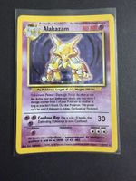 Alakazam Holo 1/102 Pokemon Base Set LP