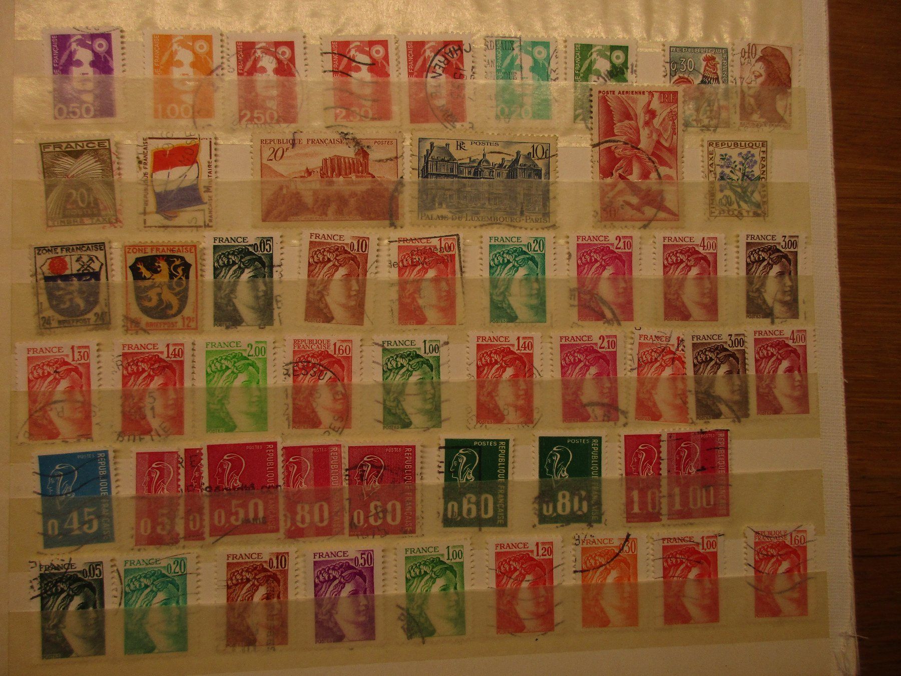 Alle Briefmarken: 50 Stück Frankreich – Gebraucht aus Niederwil AG von Cembalo