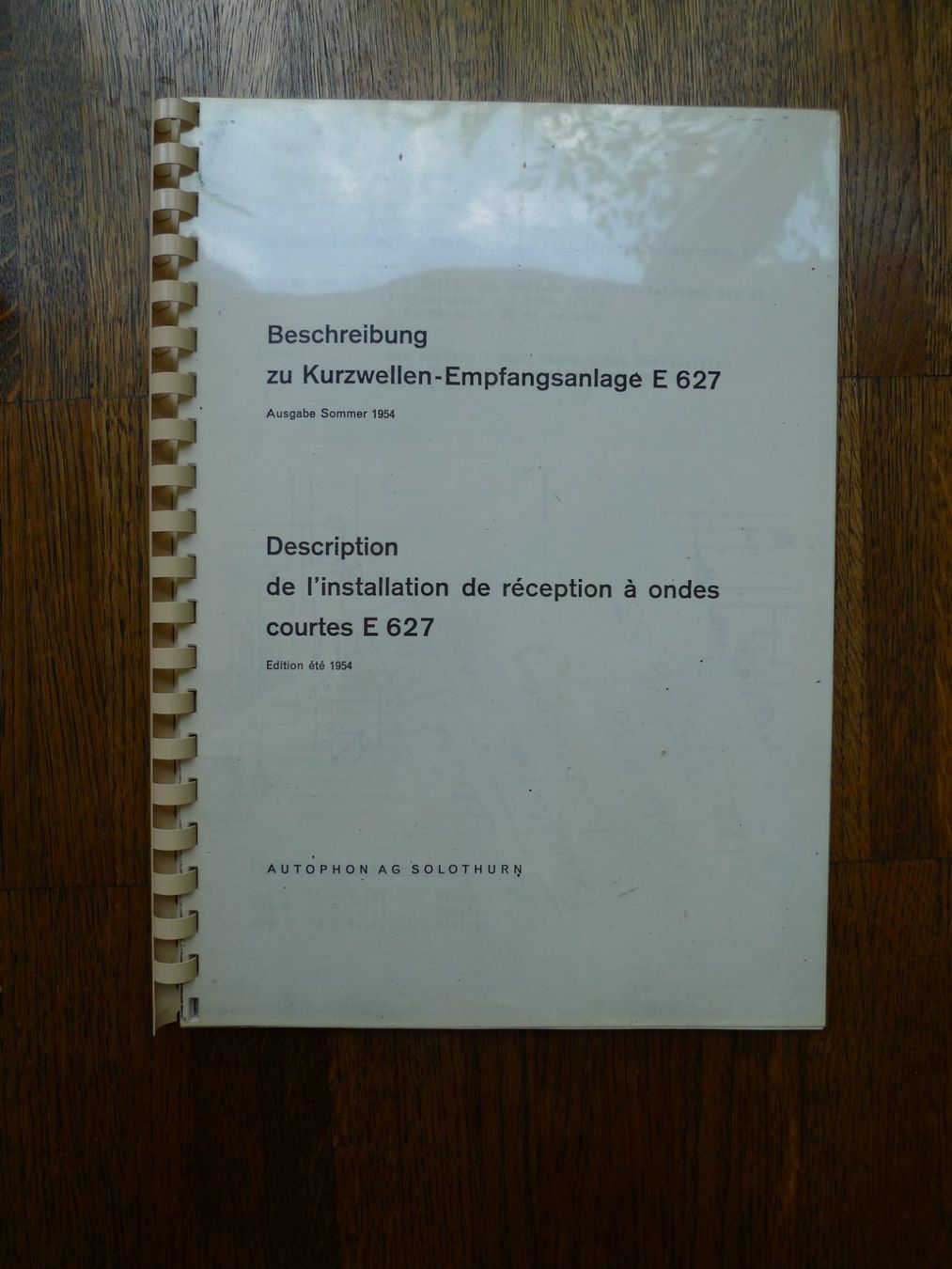 Technique de radiocom: Schweizer Armee Kurzwellenempfänger Autophon E-627 – D'occasion à Winterthur par Sacramons 9