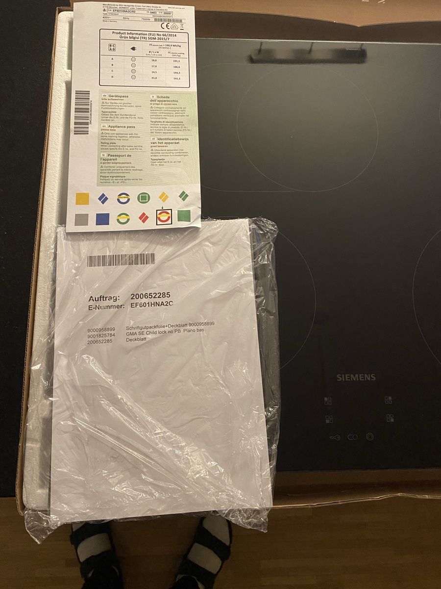 Siemens Elettrodomestici da cucina: Siemens Kochfeld Neue  – Nuovo (secondo la descrizione) da Kriens venduto da cna_56xl 3