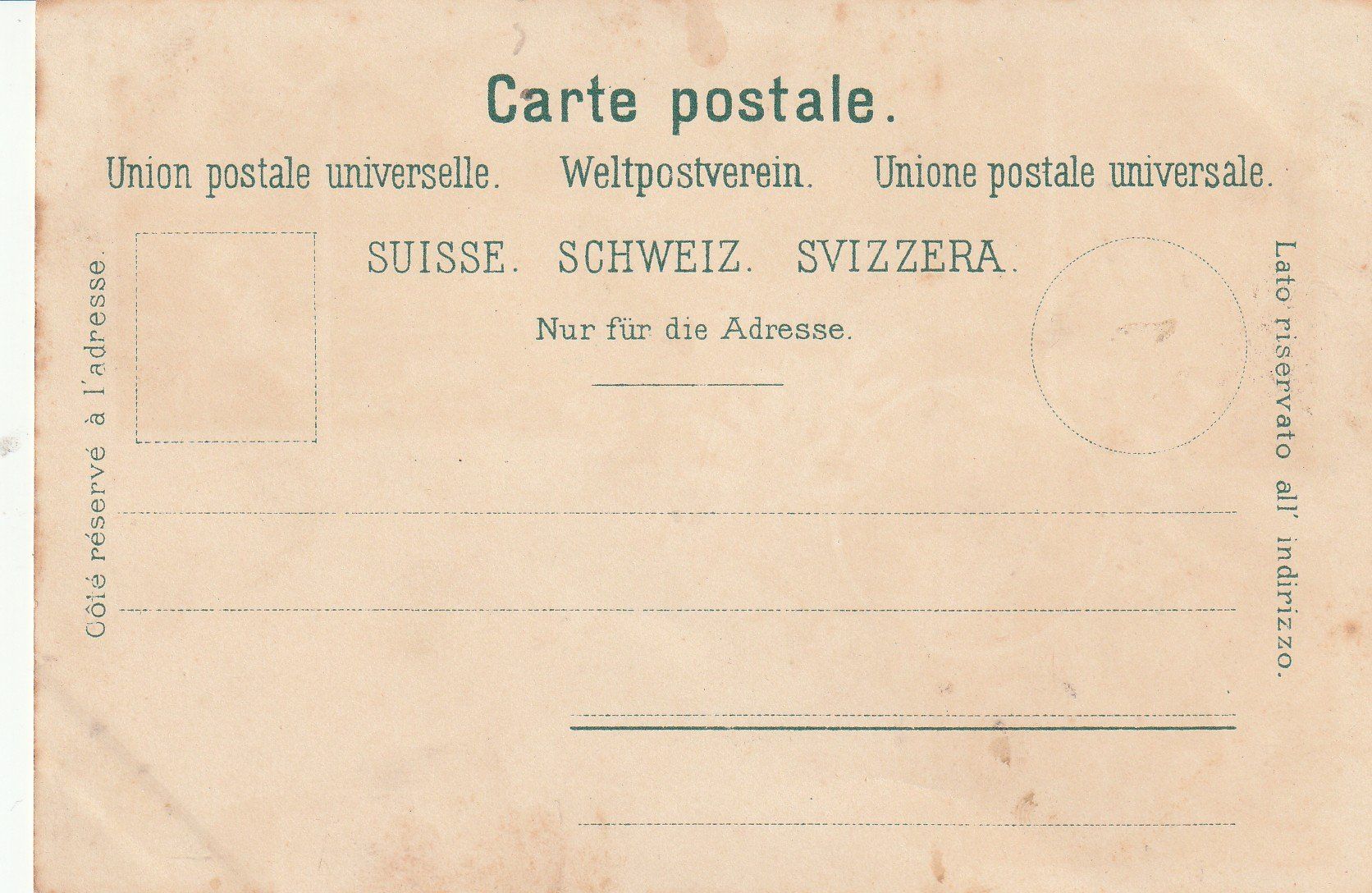 Cartoline postali: AK Grus aus Andermatt   Litho um 1900 – Usato da Rupperswil venduto da Ema10 1