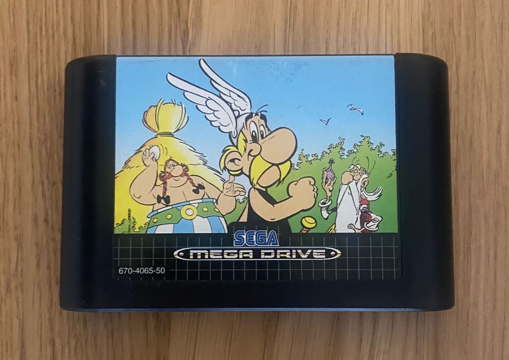 Jeu Astérix Et Le Pouvoir Des Dieux Sur Mega Drive – PAL, Sans Notice, Bon état