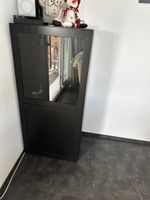 IKEA BESTÅ Vitrine / Schrank schwarzbraun mit Glastüre