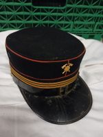 Offiziersmütze Feuerwehr schwarz gold Grösse 56 gebraucht