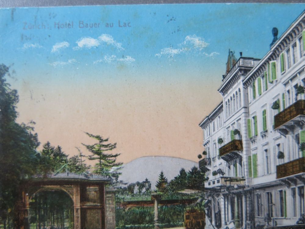 ZÜrich - Hotel Baur Au Lac 