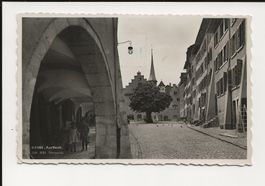 AK 1952 BIENNE Rue Haute / Biel Obergasse 🤓