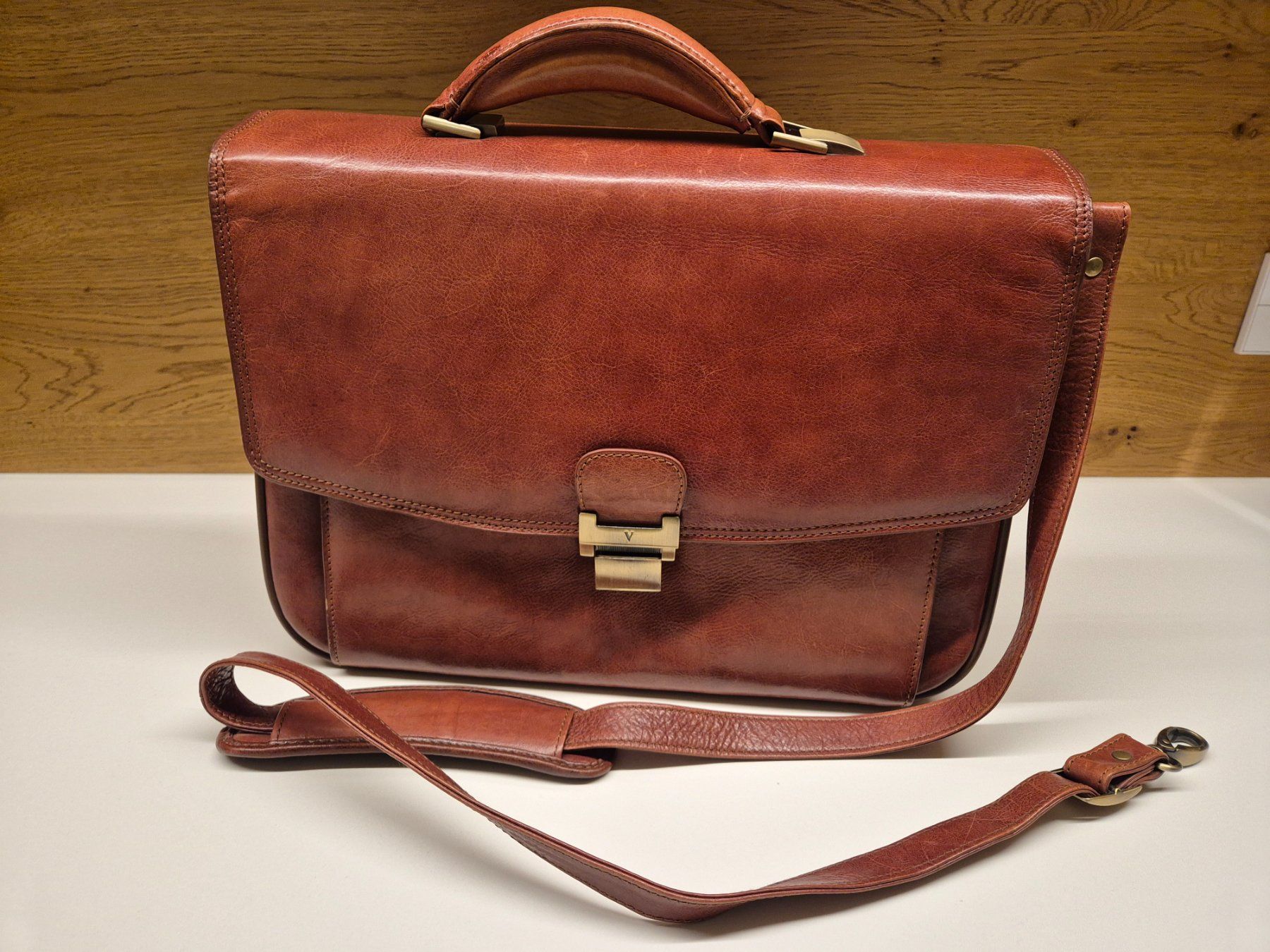 Koffer & Taschen: Aktentaschen Ledertasche Herren Braun – Gebraucht aus Morschach von mar_bf7l 2