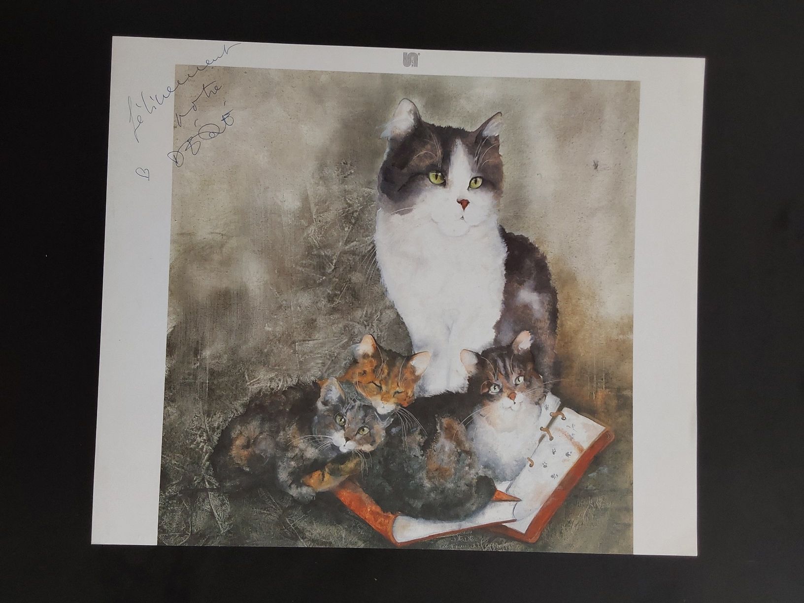 Foto & Immagini: Dèdè Moser Handsigniert Kunstdruck. 35x42cm. – Usato da Steinach venduto da Chilli1957 6