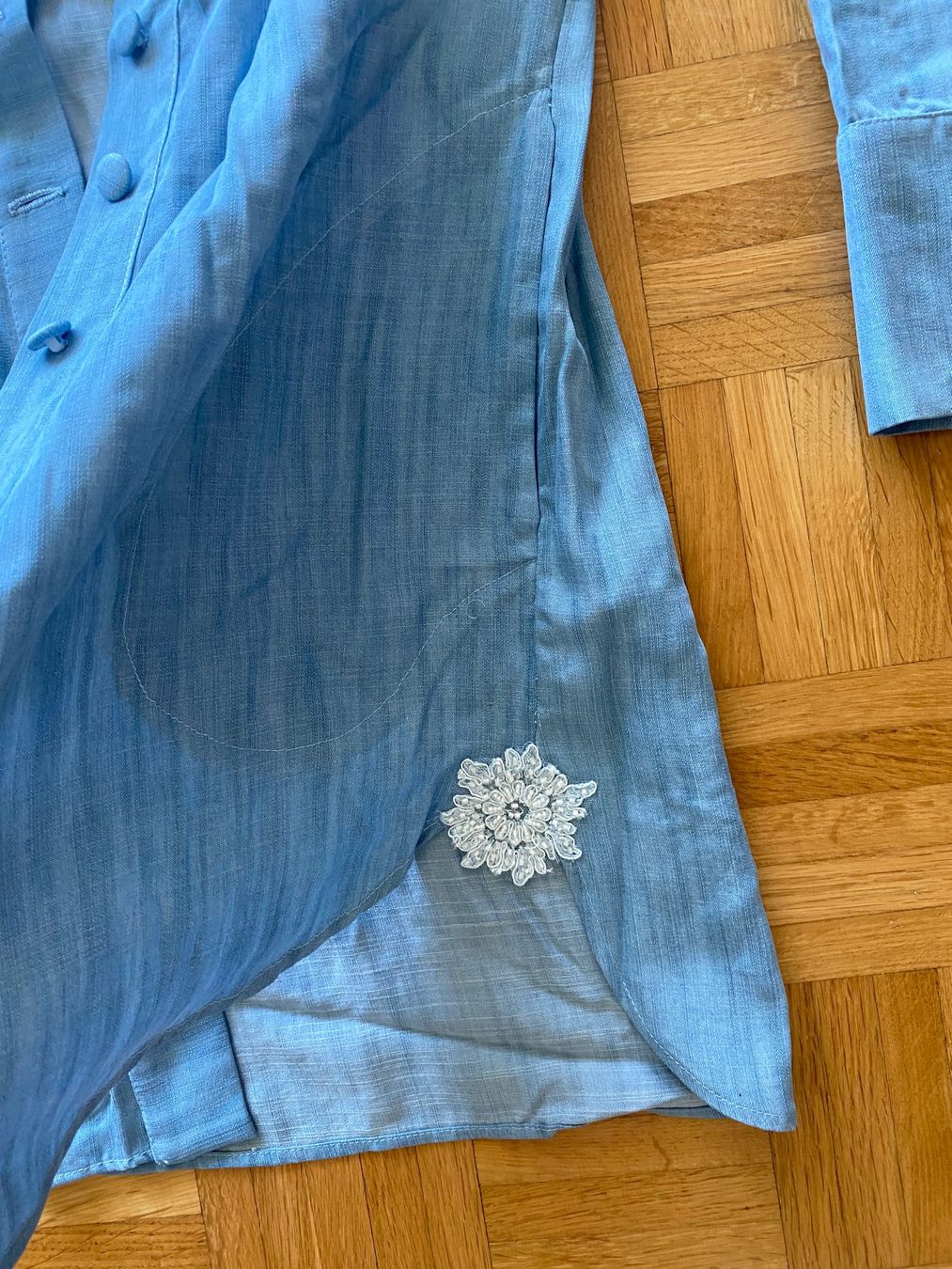 Vestiti: Ezgi Cinar Hemd-Kleid Gr M – Usato da Zug venduto da estarthyme 3