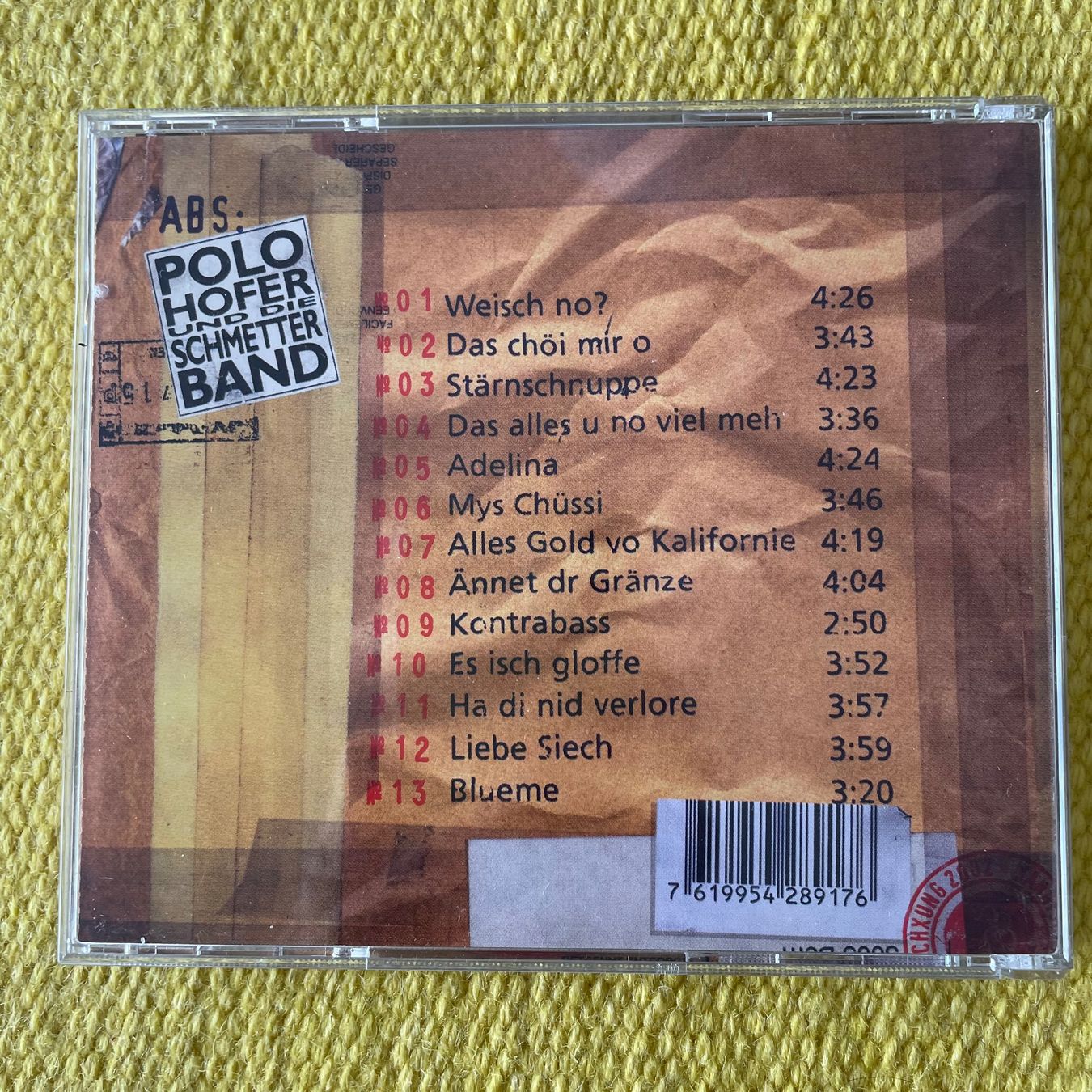 CD: POLO HOFER-XANGISCHXUNG – Usato da Rorschacherberg venduto da CD-Roli 1