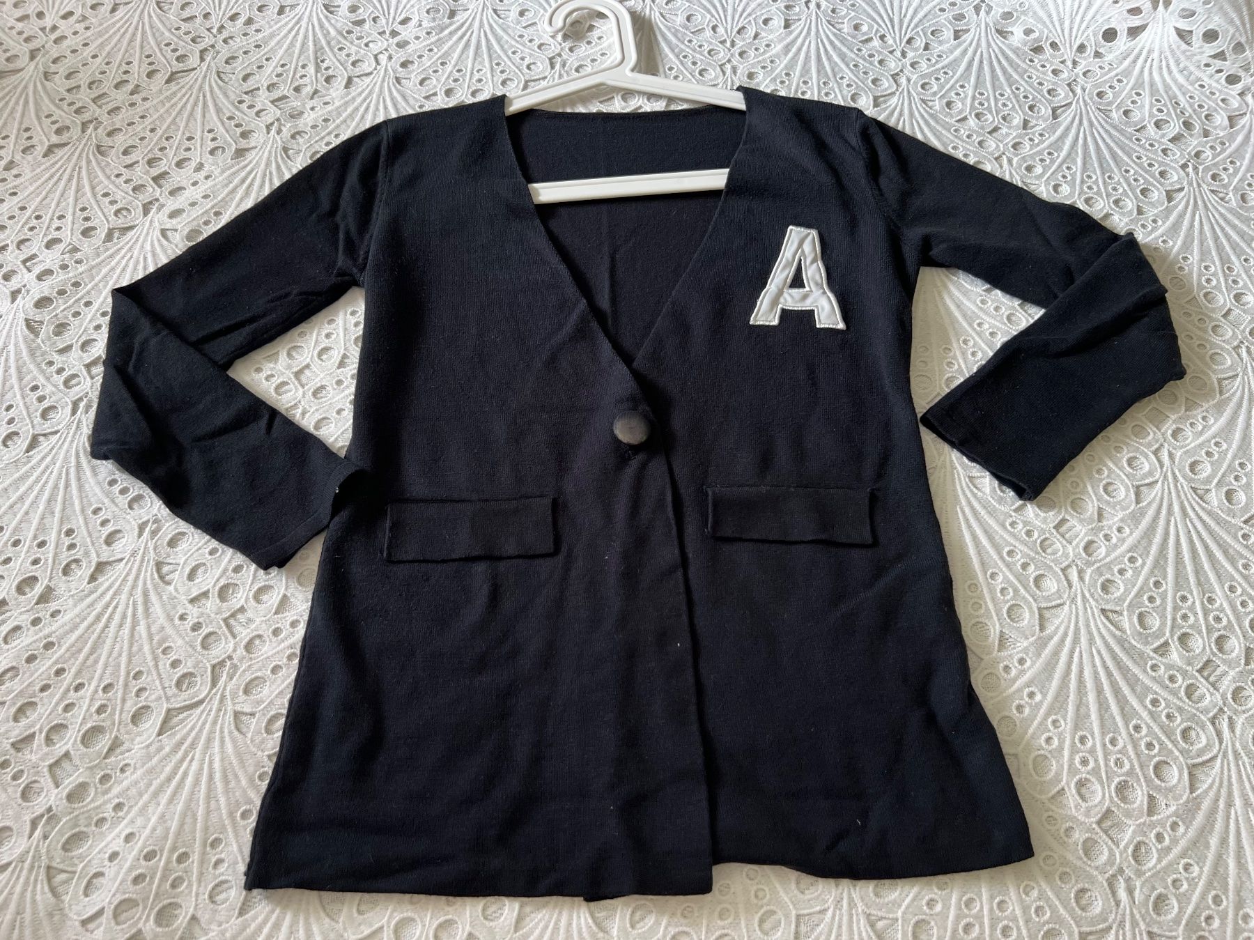 Jacken & Mäntel: Mädchen Strickjacke Sommer Herbst Gr 158/164 gestickte Buchs – Gebraucht aus Frenkendorf von Style365 2