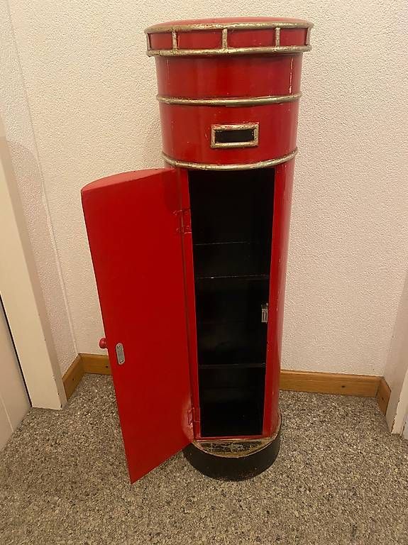 Sonstiges für Haushalt & Wohnen: Schrank im look einer British Royal Mail Briefkastensäule  – Gebraucht aus Bolligen von Stefanidunno 1