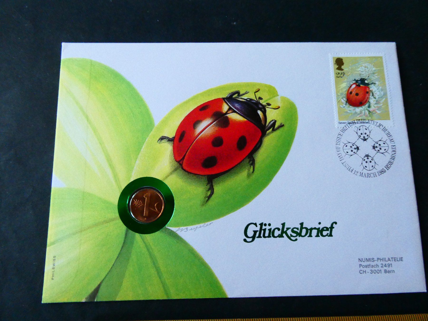 Tutti le monete: Glücksbrief 1-Räppler 1986 – Nuovo (secondo la descrizione) da Hinterforst venduto da Rohusri